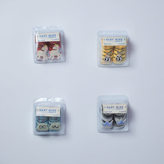 Baby Boot Socks – Pack of 4