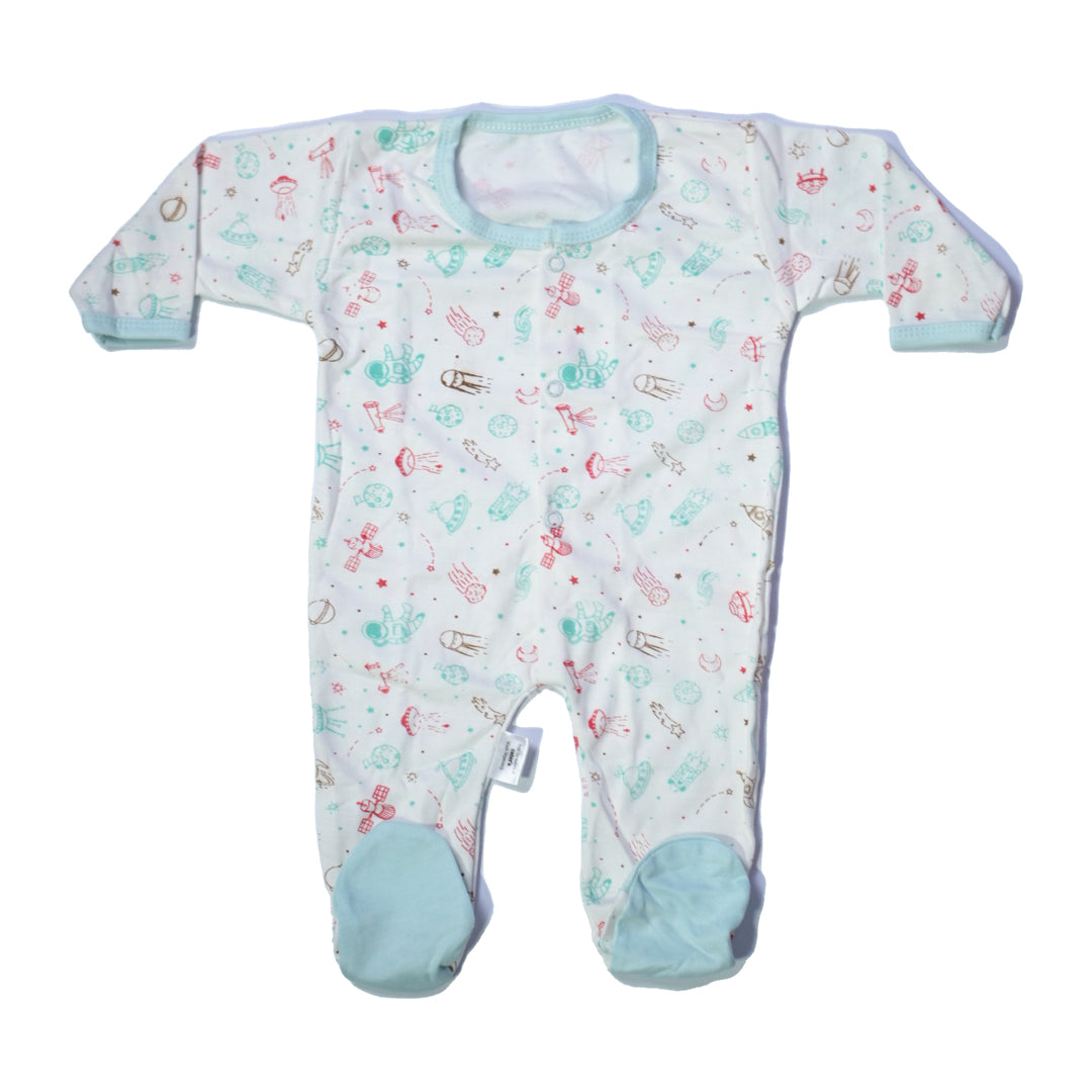 Fancy Printed Baby Rompers - Pack of 3