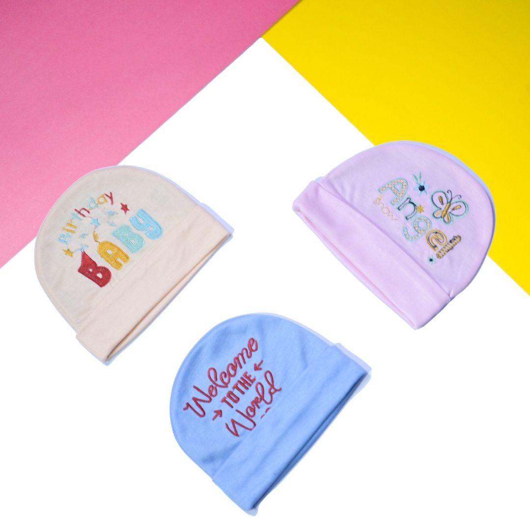 Baby Caps - Pack of 3