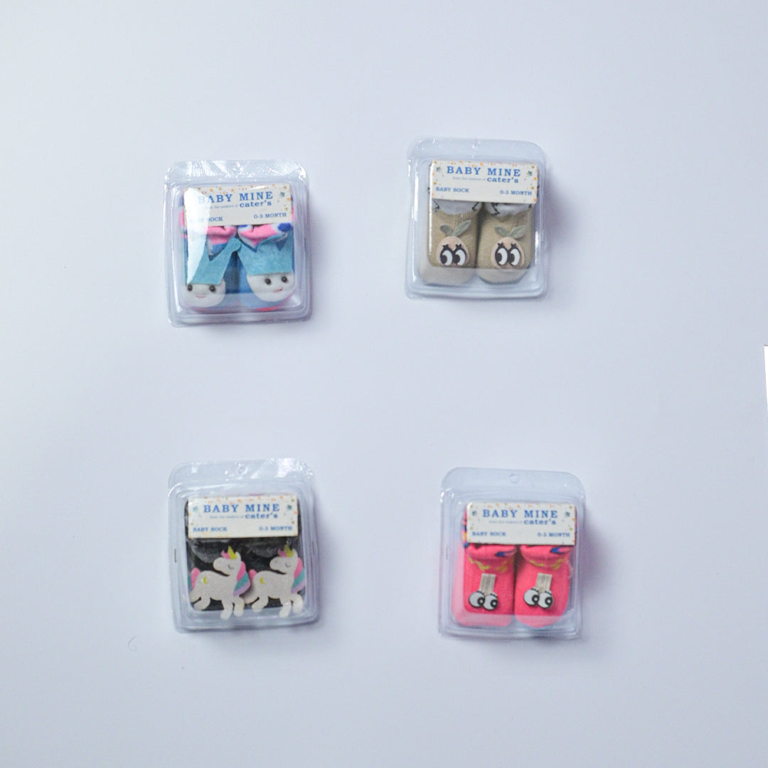 Baby Boot Socks – Pack of 4
