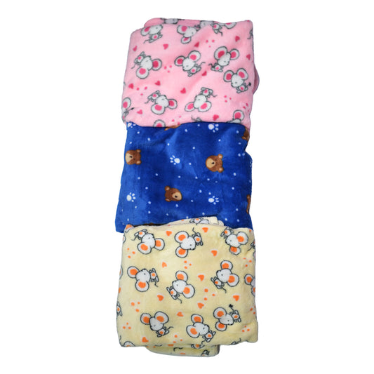Baby velvet Blankets – Pack of 3