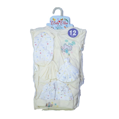 Little Bundle of Joy – 12-Piece Complete Baby Outfit Set For New Born