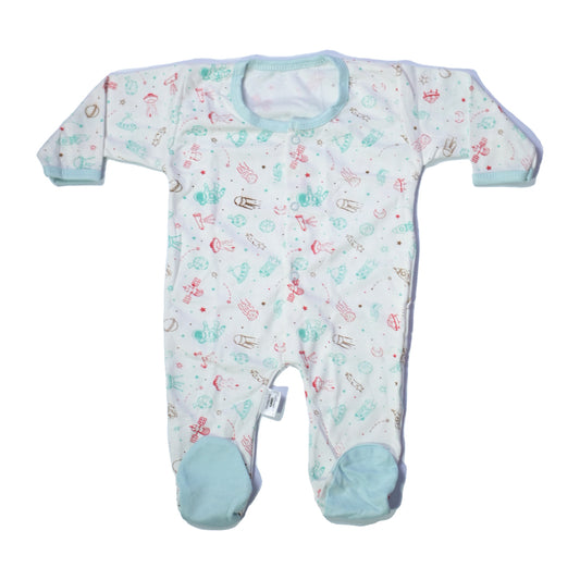 Fancy Printed Baby Rompers - Pack of 3