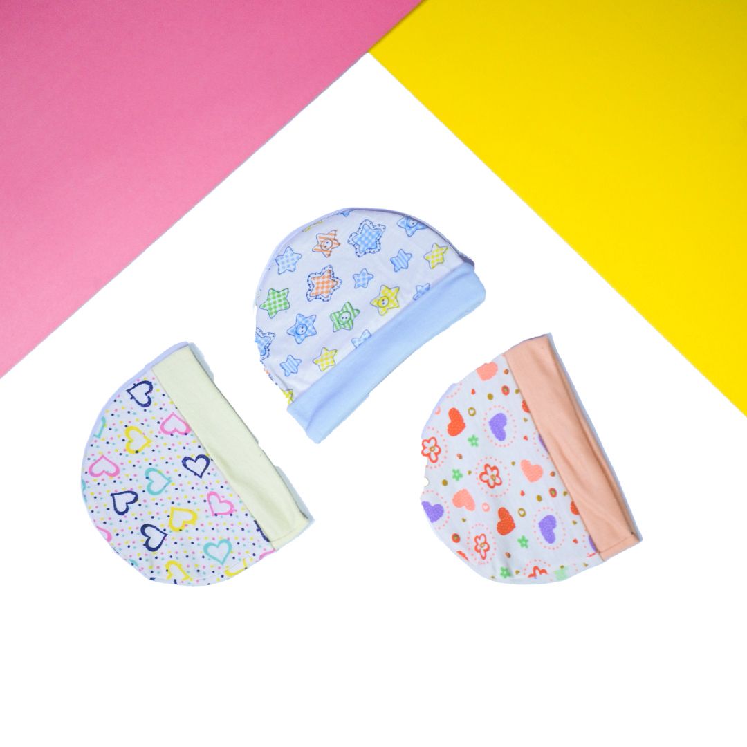 Baby Caps - Pack of 3