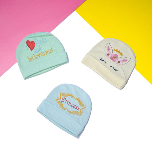 Baby Caps - Pack of 3